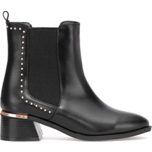 Elit PM180 K9782 Kadın Chelsea Bot Siyah