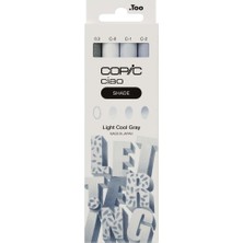 Copic Ciao 4lü Shade Set - Light Cool Grey