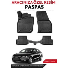 Audi A3 Sedan 2017 Model Araca Özel Havuzlu Paspas Takım