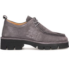 Venüs 25390508K Kadın Hakiki Deri Casual Ayakkabı Gri