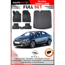 Opel Astra J Sedan 2013 Model Bagaj Havuzu+Paspas Takımı Full Set+Hediyeli