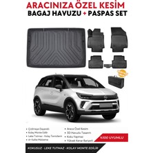 Opel Crossland 2021 Model Üst Bagaj Havuzu+Paspas Full Takım+Hediyeli