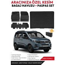 Opel Combo 2025 Model Bagaj Havuzu+Paspas Full Takım+Hediyeli