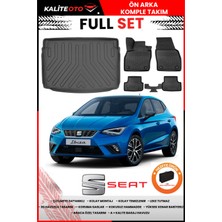 Seat Ibiza 2023-2024-2025 Model Üst Bagaj Havuzu+Paspas Takımı Full Set+Hediyeli