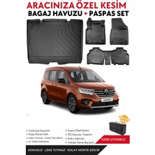 Renault Kangoo 2025 Model Bagaj Havuzu+Paspas Full Takım+Hediyeli