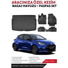 Toyota Yaris 2021 Model Bagaj Havuzu+Paspas Full Takım+Hediyeli