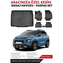 Citroen C3 Aircross 2016-2017-2018-2019-2020 Model Alt Bagaj Havuzu+Paspas Takımı Full Takım