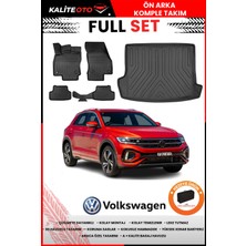 Volkswagen T-Roc 2024 Model Üst Bagaj Havuzu+Paspas Takımı Full Set+Hediyeli