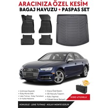 Audi A4 2017-2018-2019-2020-2021-2022-2023-2024 Model Bagaj Havuzu+Paspas Full Takım+Hediyeli