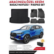 Chery Tiggo 7 Pro 2021-2022-2023-2024-2025 Model Bagaj Havuzu+Paspas Full Takım+Hediyeli