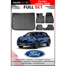 Ford Puma 2021-2022-2023-2024-2025 Model Üst Bagaj Havuzu+Paspas Takımı Full Set