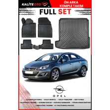 Opel Astra J Sedan 1,4 2020-2021-2022-2023-2024-2025 Model Bagaj Havuzu+Paspas Takımı Full Set