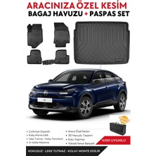 Citröen C4 Mhev 2024 Model Üst Bagaj Havuzu+Paspas Full Takım+Hediyeli
