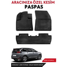 Peugeot 5008 2017 Model Araca Özel Havuzlu Paspas Takım