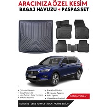 Seat Tarraco 5 Koltuk 2024 Model Bagaj Havuzu+Paspas Takımı Full Takım