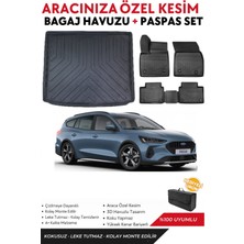 Ford Focus 5 Stw 2025 Model Üst Kısım Bagaj Havuzu+Paspas Full Takım+Hediyeli