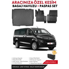 Opel Zafira Life 8+1 2023 Model Bagaj Havuzu+Paspas Full Takım+Hediyeli