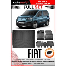 Fiat Doblo Seperatörlü 2025 Model Bagaj Havuzu+Paspas Takımı Full Set+Hediyeli