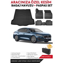Ford Focus 5 Sedan 2023 Model Ince Stepne Bagaj Havuzu+Paspas Full Takım+Hediyeli
