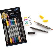 Copic Ciao Marker Çizim Kalemi Seti 5+1 Set Manga 1