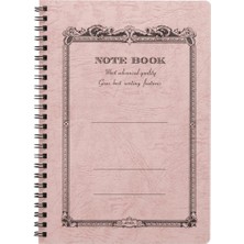 Apica CD Twin Ring A5 Defter Peach Çizgili
