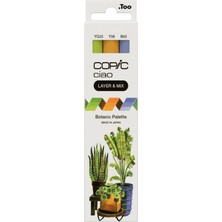 Copic Ciao 3'lü Layer & Mix Set - Botanic Palette