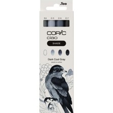 Copic Ciao 4lü Shade Set - Dark Cool Grey