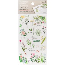Midori Sticker Transfer Motif Floral Pattern