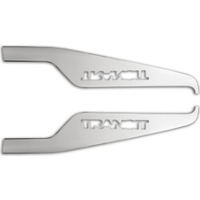 Ford Transit 2003 Sonrası Yazılı Krom Cam Çıtası Paslanmaz Çelik