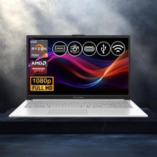 Asus Vivobook Go 15 RYZEN5-7520U 8gb 1tb Nvme SSD E1504FA-BQ1741 Atl2 15.6" Freedos Taşınabilir Bilgisayar