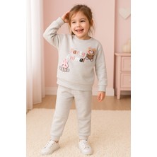 Sevimli Hayvan Figürlü Alt Üst Takım