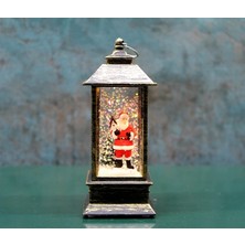 Noel Babalı Işıklı Kar Küresi ALK3215 ( Lisinya )