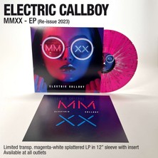 Electrıc Callboy  - Mmxx - Ep (Re-Issue 2023 - Transparent Magenta&whıte Splatter Vınyl)) - Plak