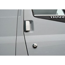 Ford Transit 2003 Sonrası Krom Kilit Açma Kaplaması 5 Parça Paslanmaz Çelik