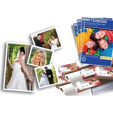 Mitsubishi Premium Plus Photo Paper -A4 Boyutu -20 Adet-Fotoğraf Kağıdı