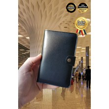 Vardo [ Isim Yazıyoruz ] Esther Tasarım Kartvizitlikli Ruhsat Kılıfı & Cüzdan & Pasaport Kılıfı Unisex