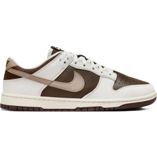 Nike Dunk Low Next Nature Kadın Günlük Spor Ayakkabı Krem Suni Deri Düz Taban