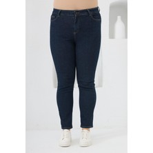 Büyük Beden Pantolon Koyu Lacivert