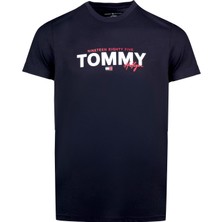 Tommy Hılfıger Erkek T-Shırt 09T4509-411