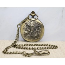 Osmanlı Devlet Arması Köstekli Saat ALK3983 - Lisinya