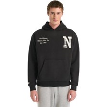 New Balance Nb Lifestyle Unisex Hoodie UNH3534-BK Siyah Sweatshirt