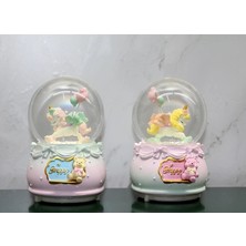 Işıklı Müzikli Kar Küresi Orta Boy ALK3045 ( Lisinya )