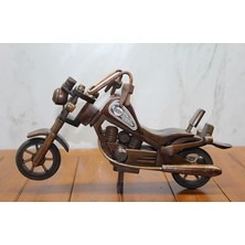 Ahşap Harley Motor Orta Boy L - Lisinya