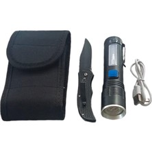 F-91 Zoomlu Xhp-50 Güçlü Işık Taşıma Çantalı 2,li Set - Lisinya