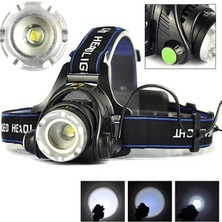 LED Kafa Feneri 2000LM Xm-L T6 2000 Lumens 3 Modlu - Lisinya