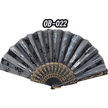 Plastik Kumaş Yelpaze 12'li OB-022 - Lisinya