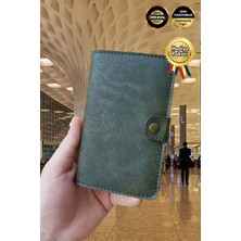 Vardo [ Isim Yazıyoruz ] Esther Tasarım Kartvizitlikli Ruhsat Kılıfı & Cüzdan & Pasaport Kılıfı Unisex