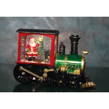 Trenli Yılbaşı Işıklı Kar Küresi ALK3220 ( Lisinya )