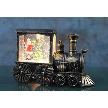 Trenli Yılbaşı Işıklı Kar Küresi ALK3221 ( Lisinya )