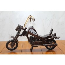 Ahşap Harley Motor Büyük Boy Rizky Xl ( Lisinya )